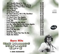 Neil Diamond Rare Hits Karaoke CD+G, 19 Songs Collection, Special Edition