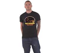 Neil Diamond T Shirt Sweet Caroline Oval Logo Nouveau Officiel Unisex Noir