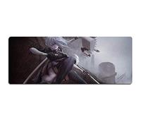 Neil Mechanical Era 900X400Mm, Tapis De Souris Gaming De Précision Et De Rapidité avec Base De 3Mm D'Épaisseur, pour Ordinateurs Portables, J