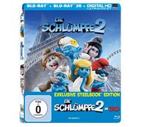 Neil Patrick Harris - Die Schlümpfe 2-3d+2d (2disc) Steelbook mit le [Blu-ray]