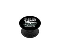 Neil The Seal Ungovernable Southern Elephant Seal PopSockets PopGrip Adhésif