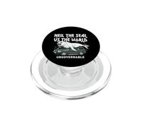 Neil The Seal Ungovernable Southern Elephant Seal PopSockets PopGrip pour MagSafe