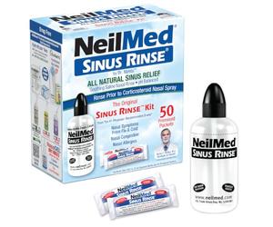 NeilMed Original Sinus Rinse Kit avec 60 sachets prémélangés