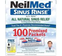 NeilMed Pharmaceuticals - Sinus Rinse All Natural Relief - 100 Premixed Packets