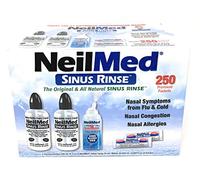 NeilMed Sinus Rinse - Rinçage des Sinus - 2 Bouteilles + 250 Paquets Prémélangées