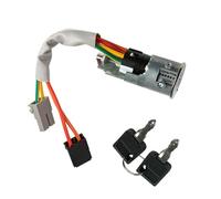 Neiman Antivol Direction Commutateur Cylindre Serrure D'allumage Avec 2 Clés Compatible Avec Laguna I 1993-2001 Pour Master II Pour Mascott 1998-2010 7701203147 Contact Antivol Direction