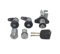 Neiman Antivol Direction Ensemble Complet De Cylindre De Serrure Arrière Coffre D'allumage Avec 2 Clés Compatible Avec Ford Pour Ka 1997-2007 AL177 97KGB22050BE 96FG122050AG(5PCS SET)