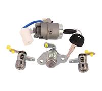 Neiman Antivol Direction Kit De Remplacement Baril Serrure Porte Commutateur Cylindre Serrure D'allumage Compatible Avec Hyundai Pour Accent 2006-2011 819051E000 819201EA00