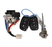 Neiman complet auto Cylindre Serrure Porte Voiture, Interrupteur D'allumage, Levier Démarrage, Compatible Avec Hyundai Pour Elantra 2015 2016 2017 2018 2019 2020 8190F500