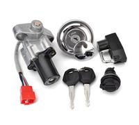 Neiman Contacteur À Clé Pour Yamaha XVS125 XVS250 XVS400 XVS400C XVS650 XVS650A XVS1100A Kit Clé Verrouillage Siège Interrupteur Allumage Bouchon Gaz Carburant