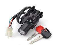 Neiman Serrure De Démarreur Pour XLV650 XL650 Pour Transalp 2000 2001 2002 2003 2004 2005 2006 Bouchon Carburant Interrupteur Allumage Serrure Siège Avec Kit Clé(Lock)