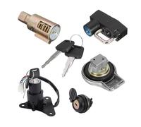 Neiman Serrure De Démarreur Universel Kit Clé Contacteur D'allumage, Verrou Contact Et Bouchon Réservoir D'essence Pour Virago, Pour XV125 Pour XV250