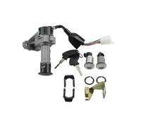 Neiman Serrure De Démarreur Universel Kit Contacteur D'allumage Scooter À Essence Pour ZY100-12 50cc 150cc Compatible Les Modèles Pour 139QMB Pour GY6 Moto/cyclomoteur