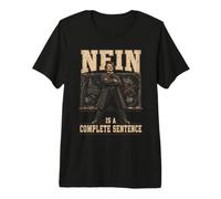 Nein est Un Professeur d'allemand Phrase complète T-Shirt Haut de Gamme