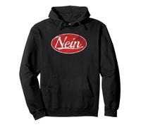 Nein Varsity Vintage Inspired Classic German Sweat à Capuche