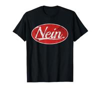 Nein Varsity Vintage Inspired Classic German T-Shirt