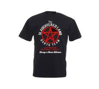 NEIOASVML The Slaughtered Lamb Darts Team an American Werewolf in Lon80s Movie T Shirt Men T Shirt 100% Cotton Sleeve Shirt Black