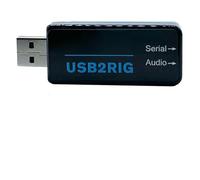 NEIQIUWING 1 carte son intégrée et commande PTT (2 en 1) pour radios amateurs AUDIO2RIG, port de carte son USB, outil électrique