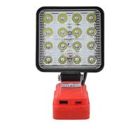 NEIQIUWING 1 lampe de travail pour batteries Li-ion Devon - Éclairage extérieur de chantier avec protection contre la surcharge, la surchauffe et la sous-tension