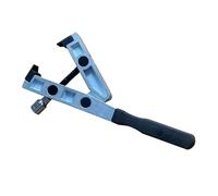 NEIQIUWING 1 pièce Pince de serrage à bande de manchette CV haute performance, pince de serrage anti-poussière de cage de retournement, 3/8 pouces, nouvelles bandes de serrage en acier inoxydable pour