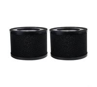 NEIQIUWING 2 filtres de rechange pour purificateur d'air TaoTronics TT-AP001, système de filtration HEPA H13 à 3 niveaux avec charbon actif contre la poussière, les poils d'animaux, préfiltre pour une