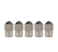 NEIQIUWING 5pcs Petit Mandrin M8x0.75mm Alliage de Zinc Écrou de Serrage Accessoires pour Outils Rotatifs