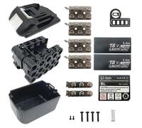 NEIQIUWING BL1890 Boîtier de batterie Li-ion avec circuit de protection de charge (PCB) - Boîtier BL1860-15 pour Makita 18 V 9,0 Ah - Étiquette autocollante