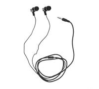 NEIQIUWING Câble d'écouteurs intra-auriculaires avec isolation phonique de | Profondeurs pour les basses, port standard de 3,5 mm, compatible avec les appareils, clair, plug and play