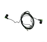 NEIQIUWING Câble d'écouteurs intra-auriculaires avec isolation phonique | Profondeurs pour les basses, port standard de 3,5 mm, compatible avec les appareils, clair, plug and play