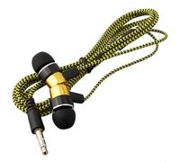 NEIQIUWING Câble d'écouteurs intra-auriculaires avec isolation phonique | Profondeurs pour les basses, port standard de 3,5 mm, compatible avec les appareils, clair, plug and play