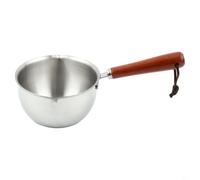 NEIQIUWING Casserole à lait en acier 304, résistante à la chaleur avec poignée ergonomique, idéale pour le lait, le chocolat et les sauces, facile à nettoyer, capacité de 150 ml ou 300 ml (300 ml)