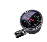 NEIQIUWING Compteur kilométrique mécanique de vélo rétro en alliage d'aluminium avec câble de 78 cm