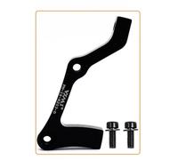 NEIQIUWING Disques de frein à disque de vélo avant et arrière, 180/203 mm, adaptateur de selle de frein, support de poste