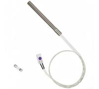 NEIQIUWING Élément chauffant en acier inoxydable 200 W avec kit de sécurité | Puissance de 200 W, câble de 61 cm, développement rapide de la chaleur, compatible avec de nombreux modèles