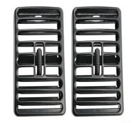 NEIQIUWING Ensemble de grilles d'aération pour console sortie AC Noir 5DP54TAZ 5DP55TAZ Plastique résistant à la chaleur Flexible Réglable pour un meilleur confort de conduite et une vision claire