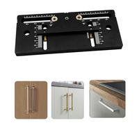 NEIQIUWING Gabarit de perçage réglable pour poignées d'armoire, jauge de perçage de goujon d'étagère