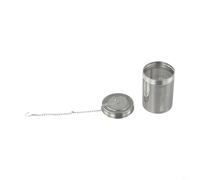 NEIQIUWING Infuseur à thé en acier inoxydable 304 avec maille ultra fine | Couvercle fileté pour une infusion anti-fuite, s'adapte à toutes les tasses et théières pour la maison et le bureau (L)
