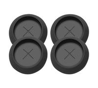 NEIQIUWING Joint en silicone pour thermomètre à viande - 6 mm de haut - 24 mm de diamètre - Résistant à la chaleur - Pour barbecues porteurs et barbecues Z