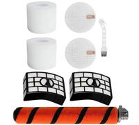 NEIQIUWING Kit de rechange pour aspirateur Shark AX950 / AX951 / AX952 / AZ1000W / AZ1002 - Rouleau brosse avec 2 éponges (60 PPI), 2 filtres (H12) et 2 plaques de feutre