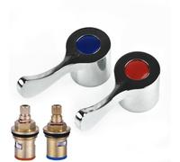 NEIQIUWING Kit de robinet à levier avec bouton et bouchon rotatif G1/2"