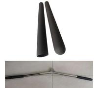 NEIQIUWING Lot de 2 poignées antidérapantes pour outils de vélo, de jardin et d'extérieur, en PVC, diamètre intérieur de 20 à 31 mm, longueur de 100 à 400 mm