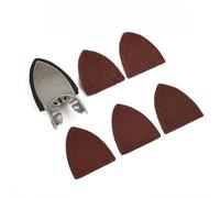 NEIQIUWING Lot de 25 feuilles abrasives + patin de ponçage pour affûteuse de tronçonneuse Festool Ecoflow