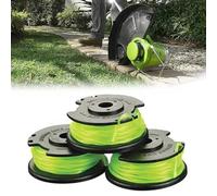 NEIQIUWING Lot de 3 bobines de rechange pour débroussailleuse Ryobi RL6B33 & RY36L3A-0 - Noyau ABS + fil en nylon - Changement sans outil