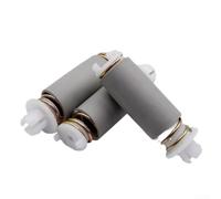 NEIQIUWING Lot de 3 pieds en caoutchouc pour machine à laver - Avec ressort - Vibration (7)
