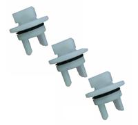 NEIQIUWING Lot de 3 roues dentées pour hachoir Bosch MFW1501/MFW1550/MFW1511/MFW1507 et Siemens MW67440 Plastique Ø 33mm H 34mm