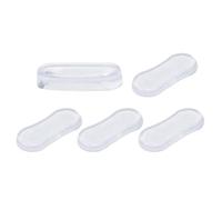 NEIQIUWING Lot de 5 tampons et entretoises pour abattant de WC