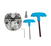 NEIQIUWING Mandrin de tour de 10,2 cm avec 4 mâchoires et centrage automatique, filetage M33, largeur de clé de 2,5 mm, diamètre extérieur de la doublure de 96 mm