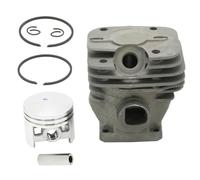 NEIQIUWING Nikasil Kit cylindre avec piston pour tronçonneuse Stihl TS700 TS800, 7 pièces de rechange pour OEM 4224-020-1205, argent