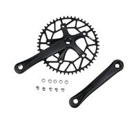 NEIQIUWING Pédalier creux ultra léger 130BCD 50-58t Plateau manivelle de vélo 170 mm