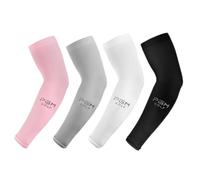 NEIQIUWING PGM Paire de manchons de golf 3D Protection solaire sans couture Ice Silk Protection UV pour homme et femme Respirant évacuant l'humidité